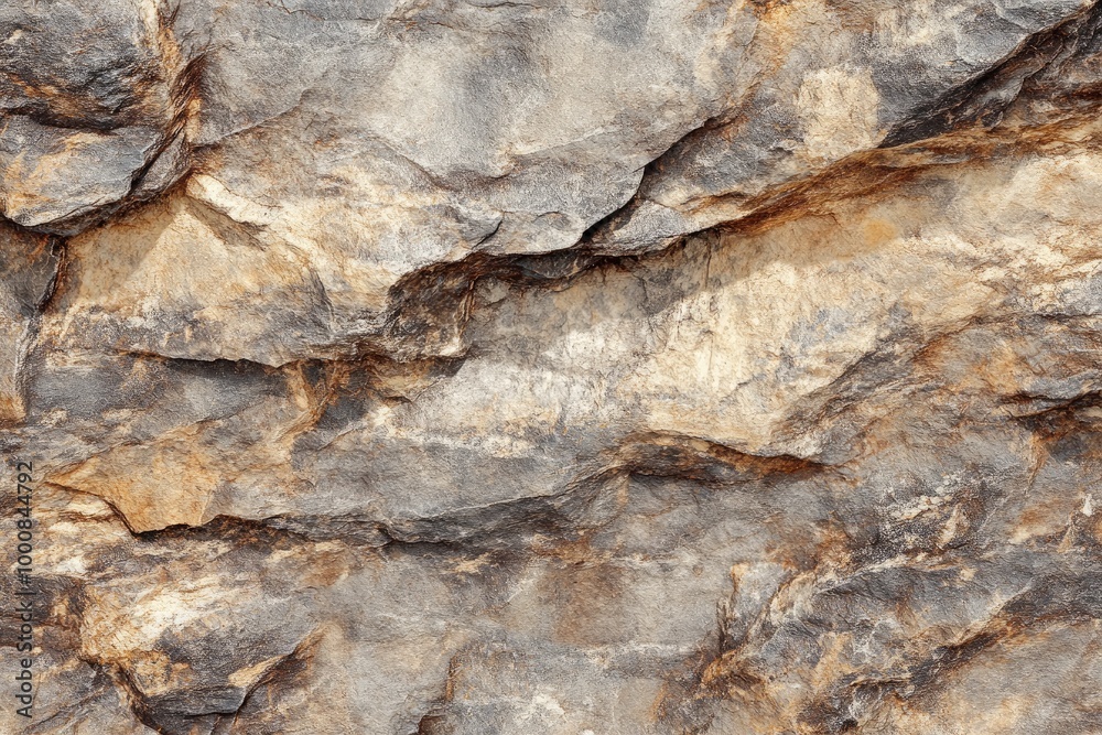 Rock stone texture effect with rustic finish natural - generative ai Rock stone texture effect with rustic finish natural - generative ai