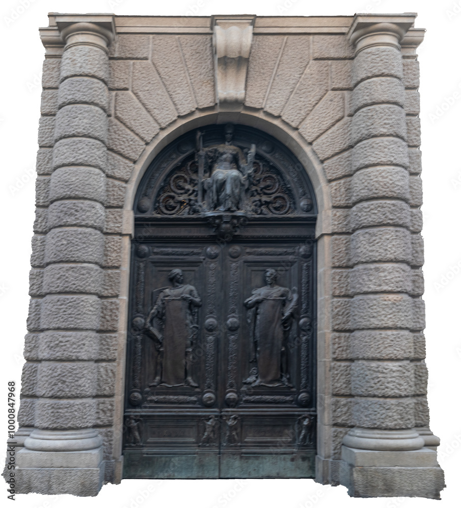 Fototapeta premium old wooden door