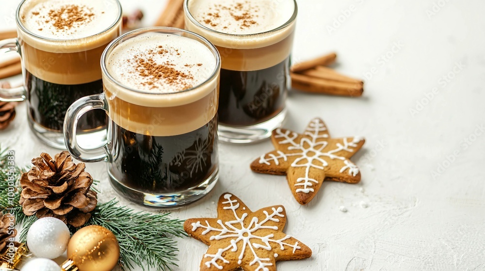 Delightful Holiday Coffee and Gingerbread Treats for a Cozy Winter Celebration Delightful Holiday Coffee and Gingerbread Treats for a Cozy Winter Celebration