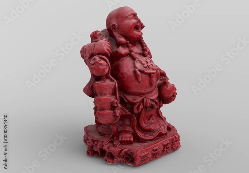 Monk Laughing Buddha