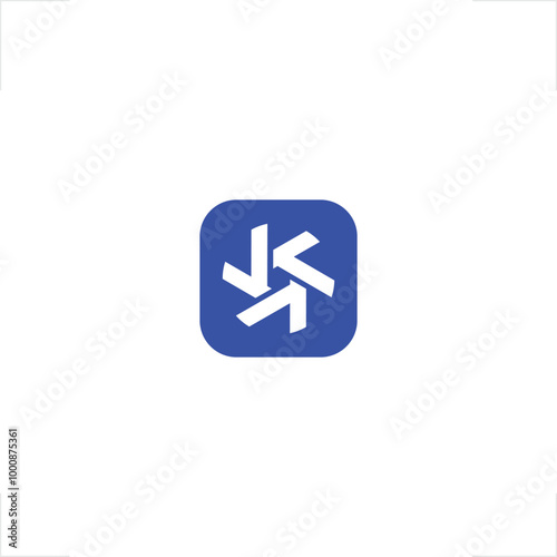 abstract star gathering checkmark logo