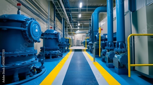 Pipes in power plant