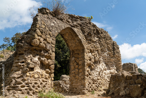 Archeology in Cumae in the Phlegraean fields - Pozzuoli - Naples