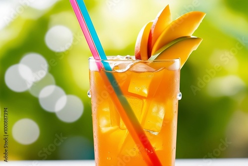 Mango Bliss Refreshing Iced Tea in Every Sip photo