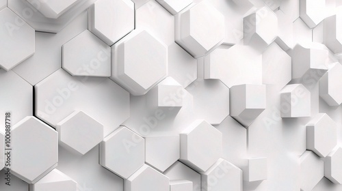 Modern Abstract Hexagonal Background Texture