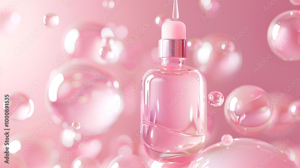 pink bottle of perfume pink bottle of perfume