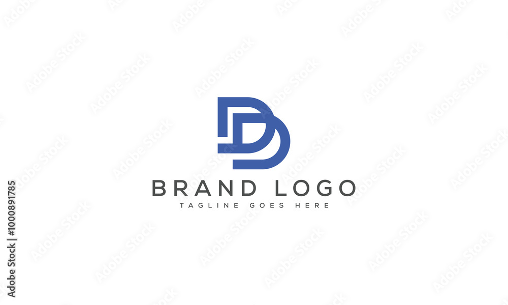 letter DD logo design vector template design for brand. letter DD logo design vector template design for brand.