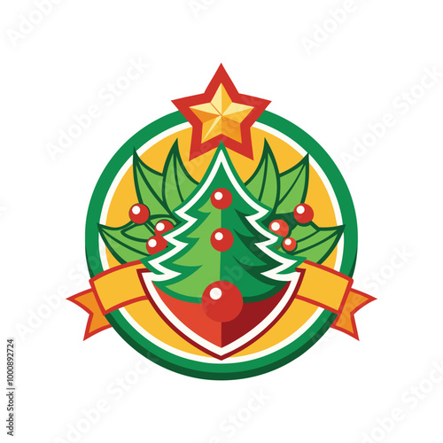 Christmas Icons Celebrate the Season with Festive Vector Designs and Logos