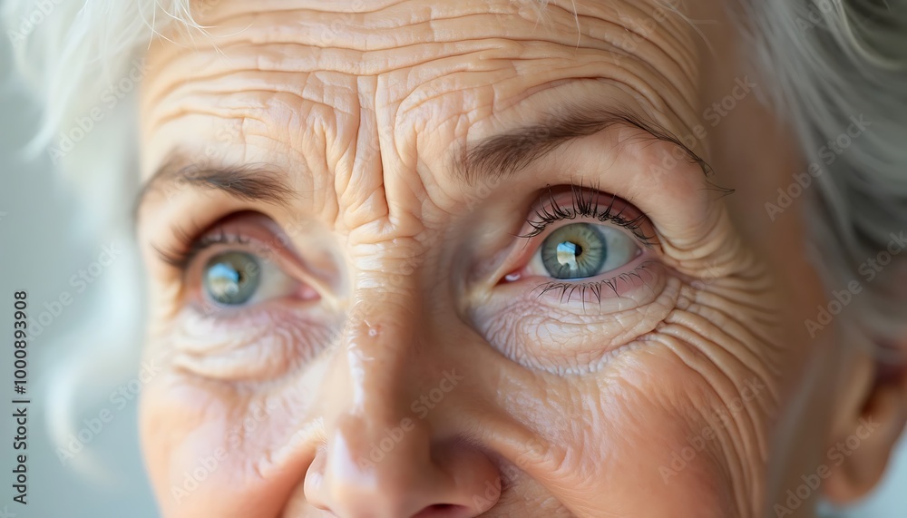 closeup of senior elder eyes with Wrinkled, a Vision and eyesight, beauty and cosmetic. closeup of senior elder eyes with Wrinkled, a Vision and eyesight, beauty and cosmetic.