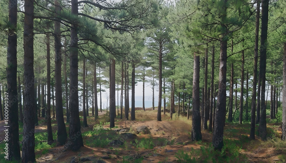 Pine Forest Island Pine Forest Island