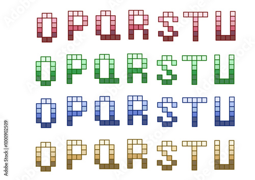 POP用文字_ブロック_アルファベット3