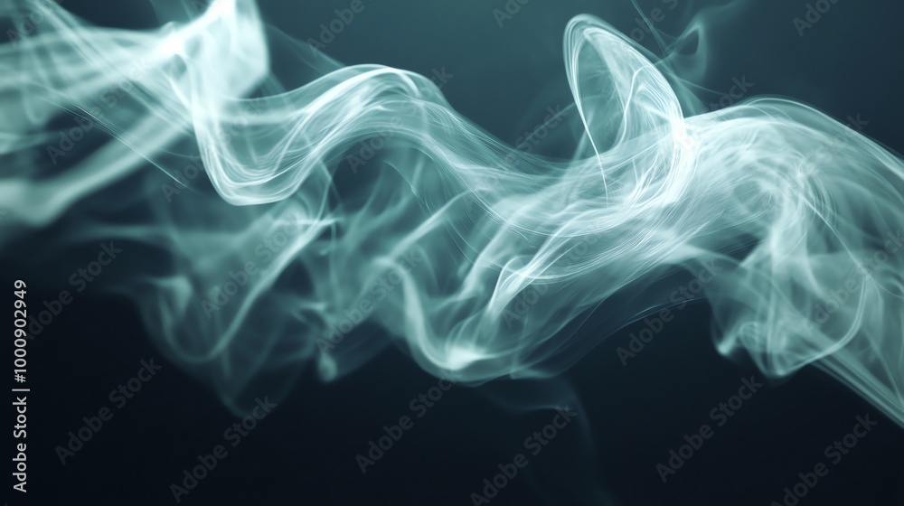 Abstract smoke on a dark background. Abstract smoke on a dark background.