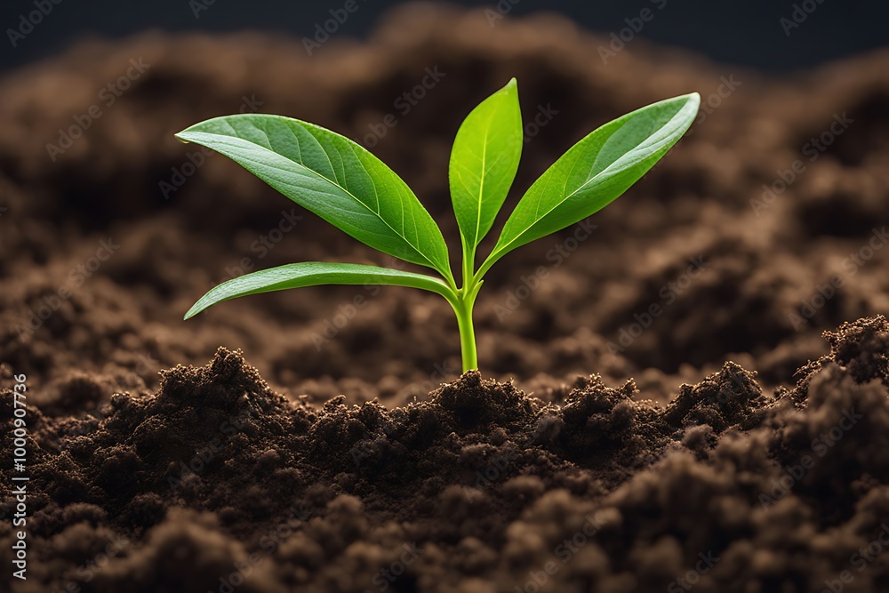 New Life Sprouting from the Earth - Growth and Renewal New Life Sprouting from the Earth - Growth and Renewal