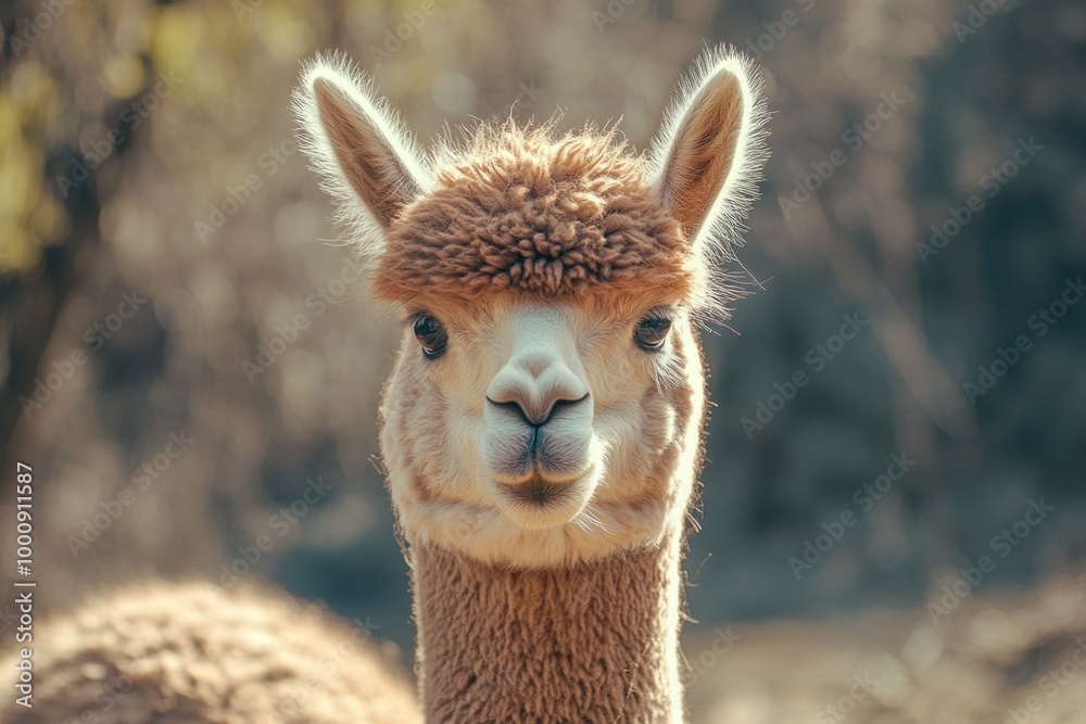 Obraz premium Llama portrait