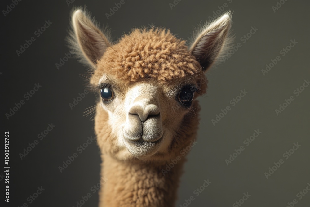 Llama Face Close Up, Llama Face Close Up,