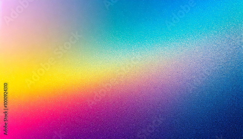 modern and simple cmyk gradient colors background with grain rough texture