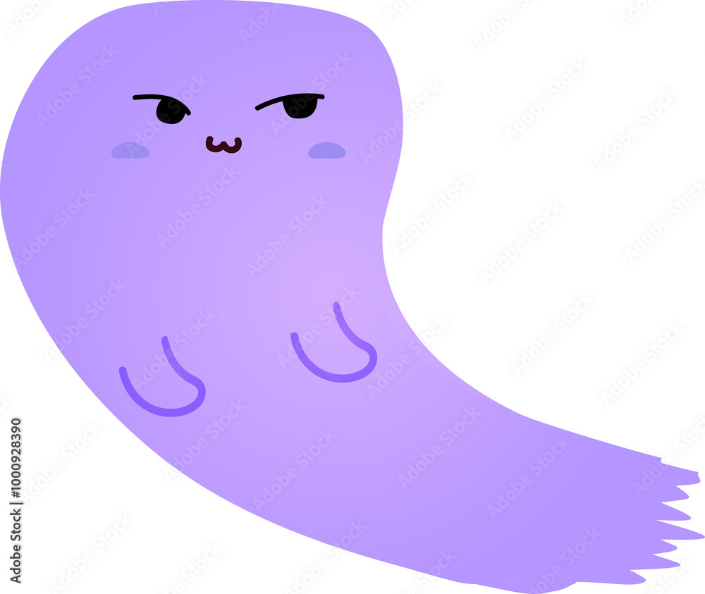 cute ghost cartoon , halloween