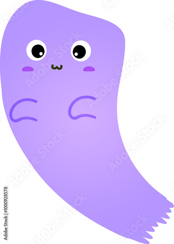 cute ghost cartoon , halloween