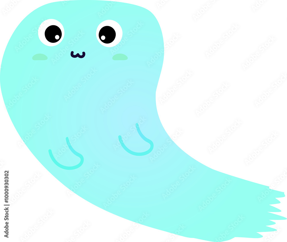 cute ghost cartoon , halloween cute ghost cartoon , halloween
