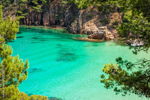 Cala de Aiguablava, Begur, Catalonia, Spain