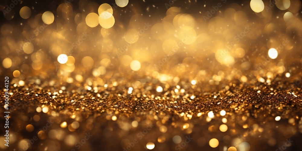A gold background with a lot of small gold circles