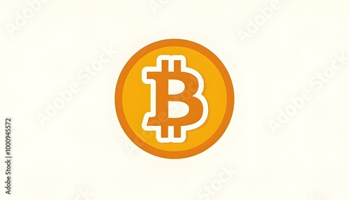 Cryptocurrency crypto Bitcoin BTC logo