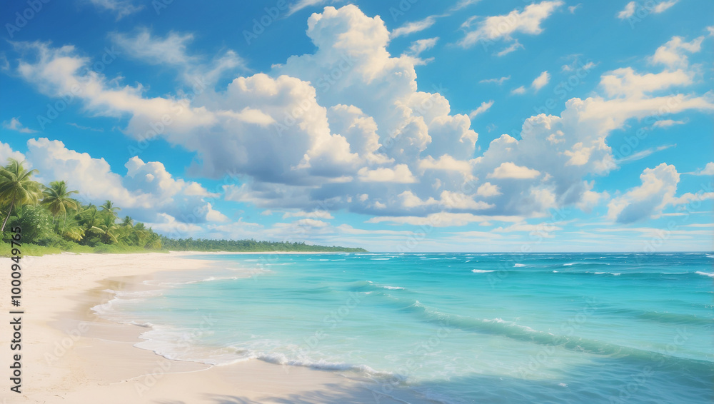 Obraz premium Clear Turquoise Beach