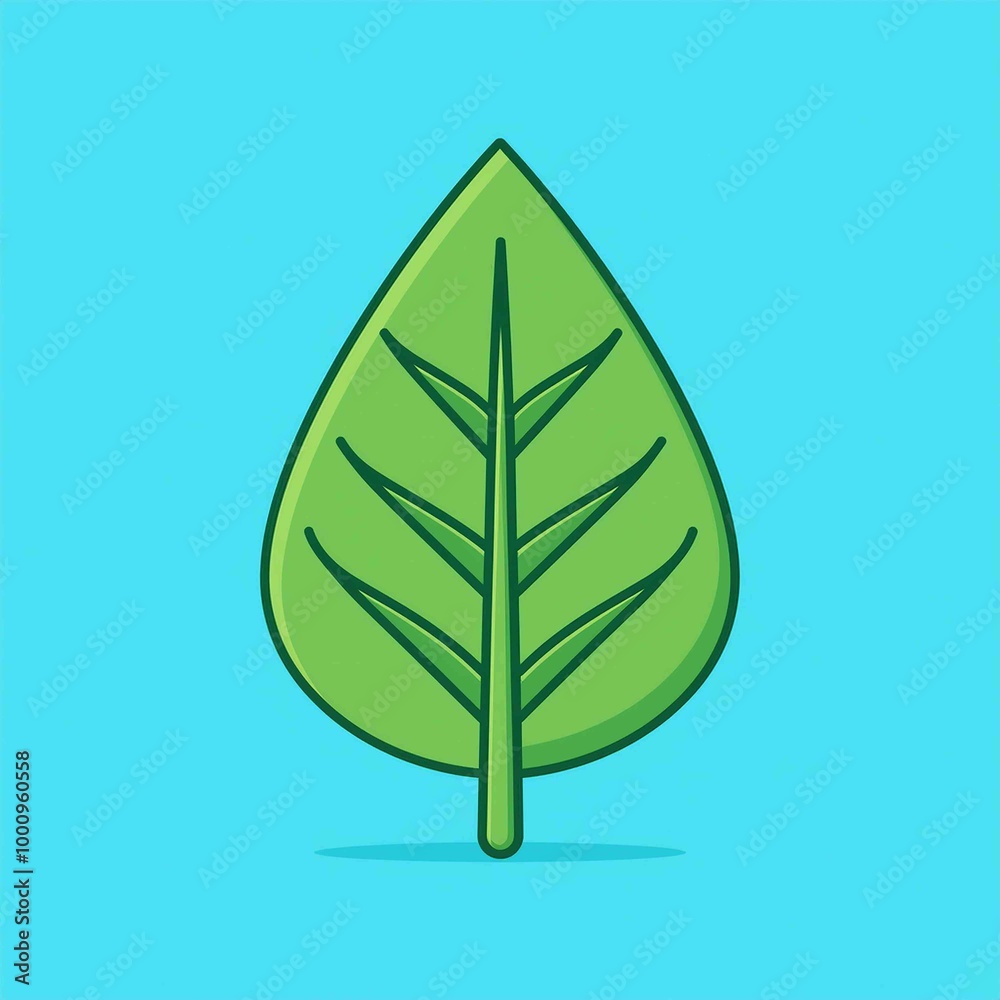 Green leaf vector Green leaf vector