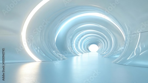 light bulb in the tunnel