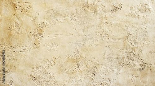 Beige textured wall with rough surface.