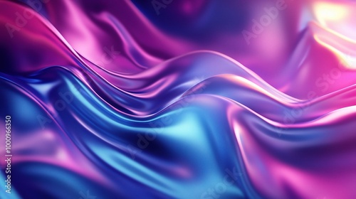 Wallpaper Mural Colorful Flowing Fabric Texture Background Torontodigital.ca