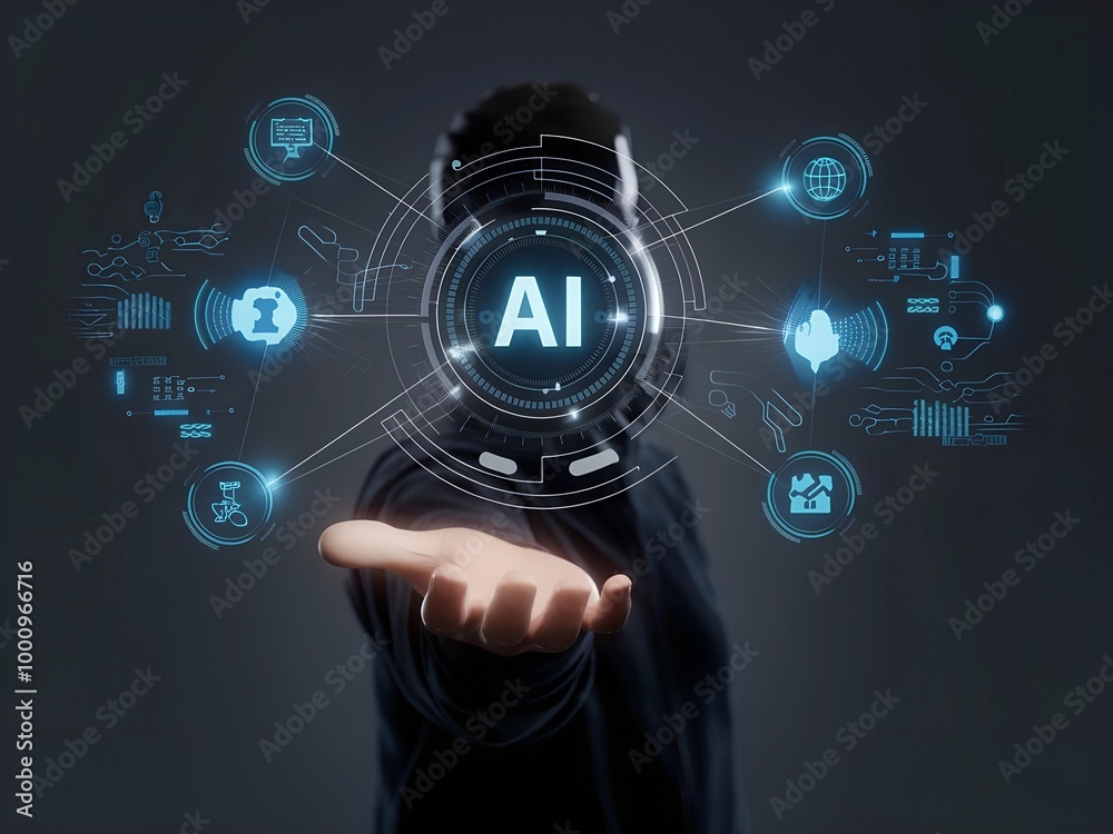 AI Generative Systems Unveiled in a Striking Holographic Display AI Generative Systems Unveiled in a Striking Holographic Display