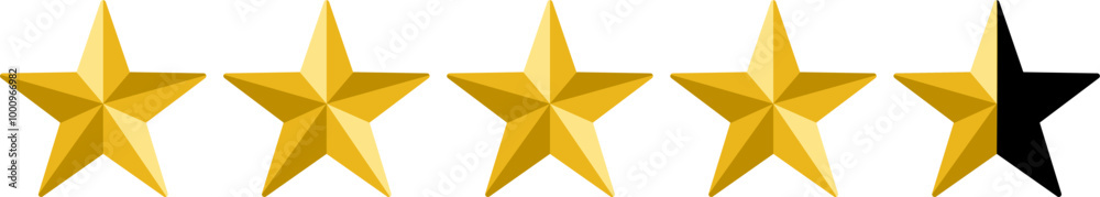 Fototapeta premium Star rating 