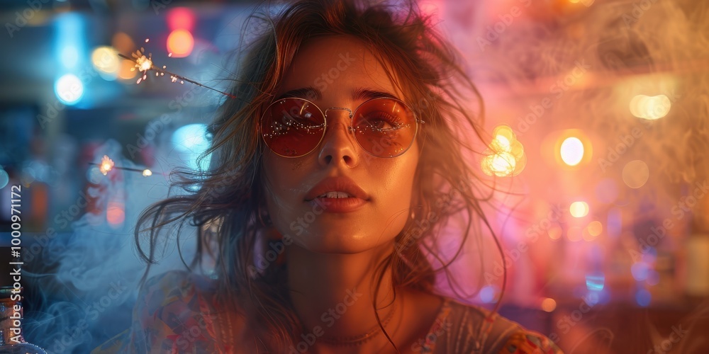 Sparkling Night Portrait Sparkling Night Portrait