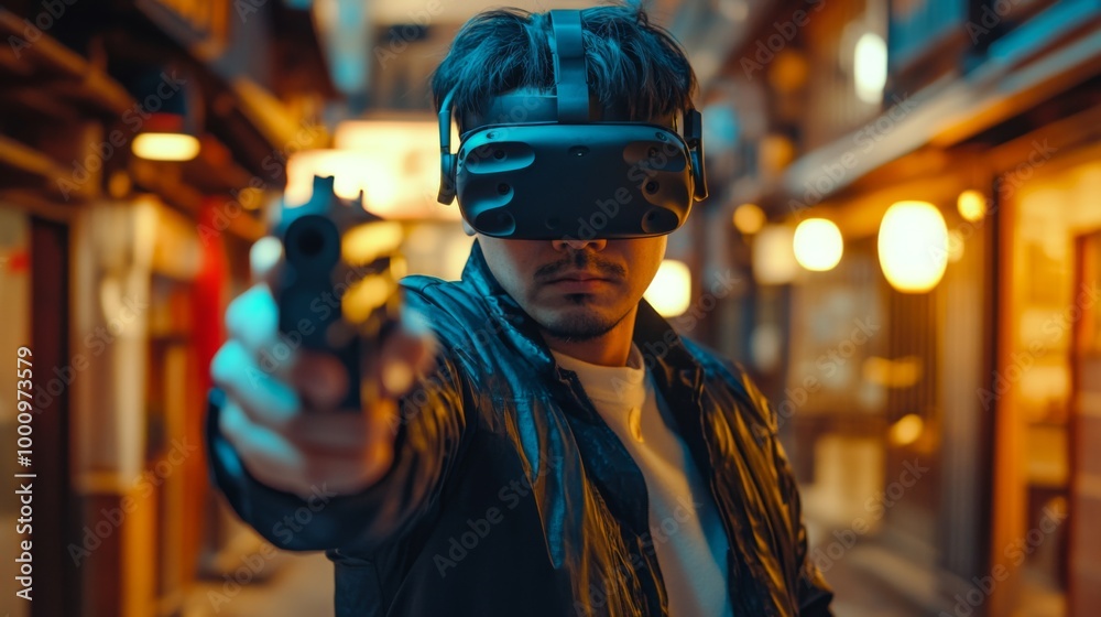 Virtual Reality Shooter in Urban Setting Virtual Reality Shooter in Urban Setting
