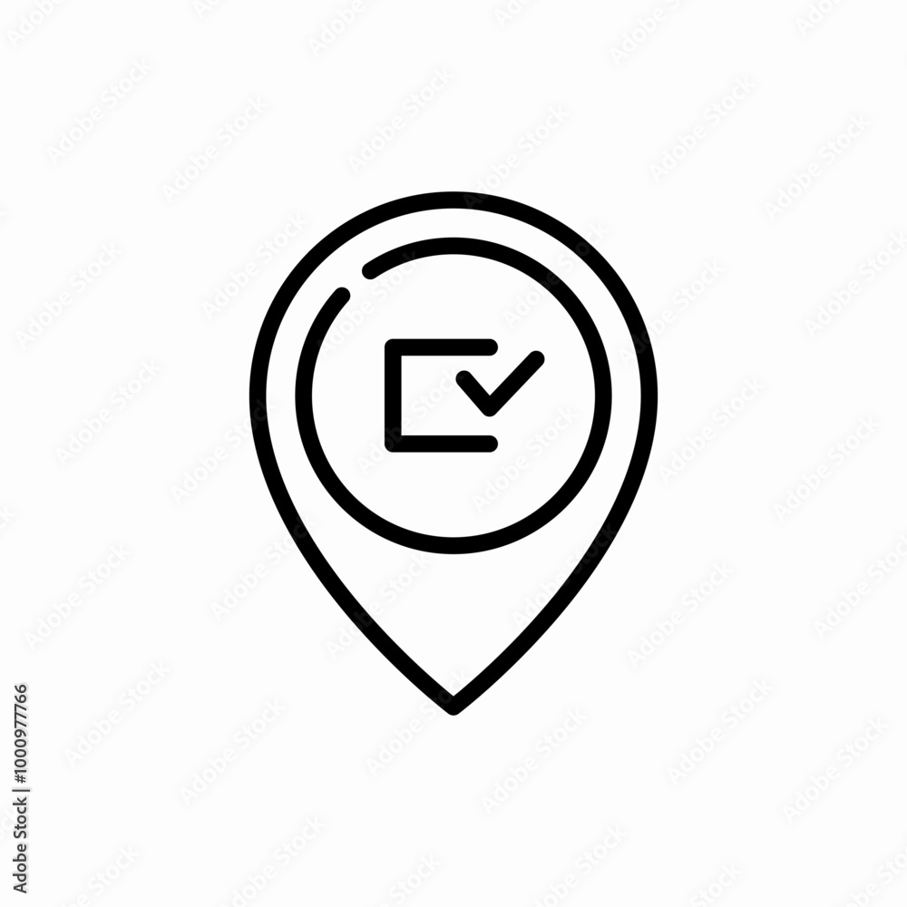 location pin marker destination icon sign vector location pin marker destination icon sign vector