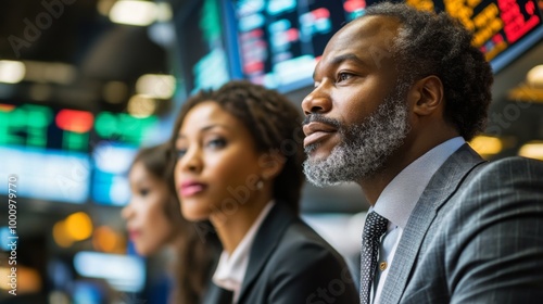 Stock Market Trading Floor