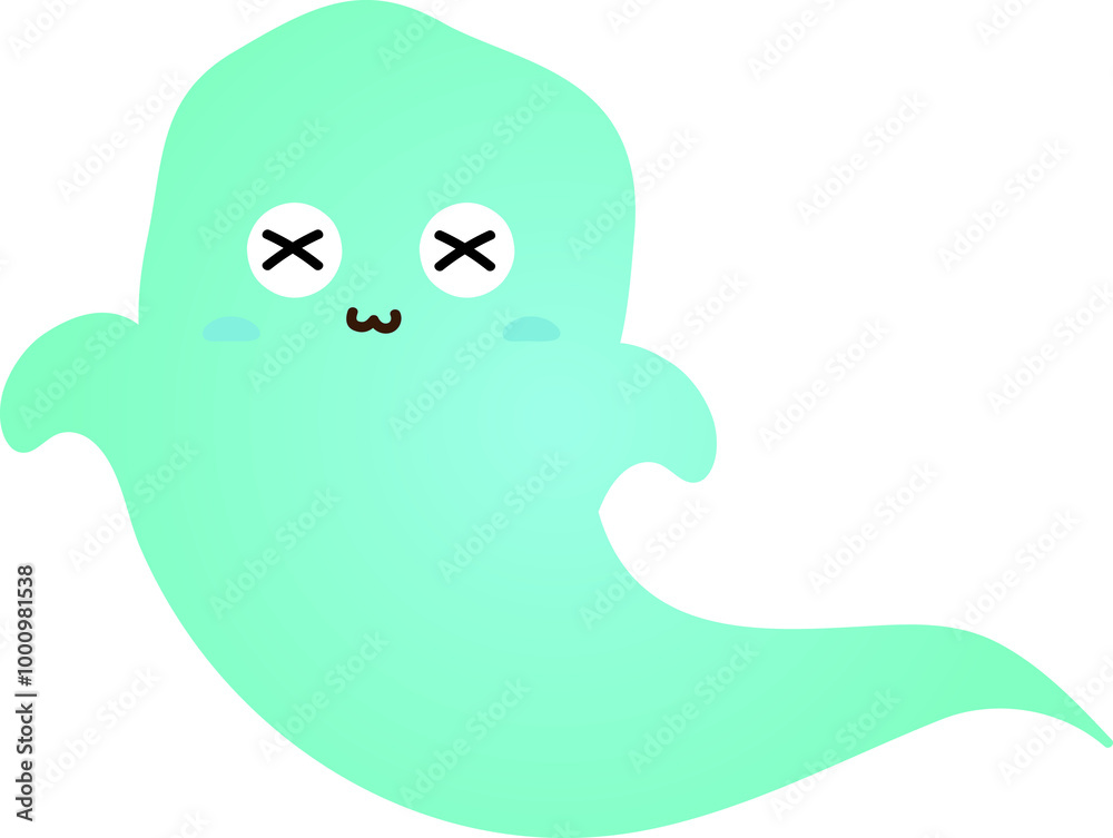 cute ghost cartoon , halloween cute ghost cartoon , halloween