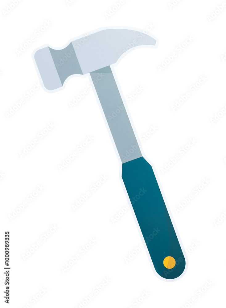 Hammer png sticker, transparent background Hammer png sticker, transparent background