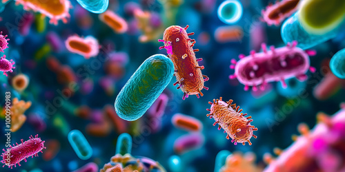 Microbiology is the branch of science that deals with the study of microorganisms, including bacteria, viruses, fungi, and protozoa photo