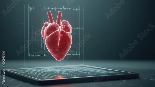 Remote cardiac implant diagnostic device with realtime compliance data transmission, heart health, medical innovation