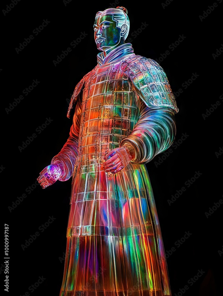 Fototapeta premium female mannequin dressed in a dress