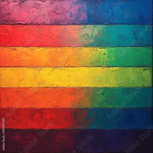 picture of rainbow colored stripes background