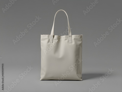 canvas tote bag mockup on dark background
