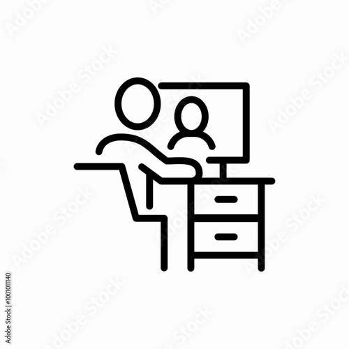 online education icon sign vector