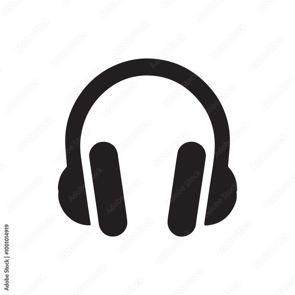 Elegant Vector Headphone Logo - Clean Black Silhouette for Tech Startups, Music Streaming, and Audio Branding Illustrations
Elegant Vector Headphone Logo - Clean Black Silhouette for Tech Startups, Music Streaming, and Audio Branding Illustrations