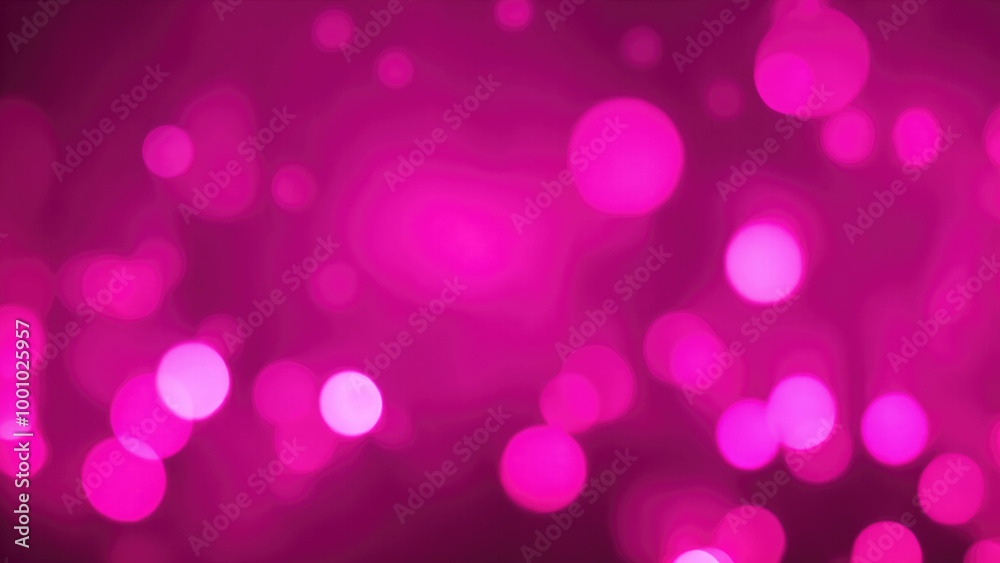 Soft Bokeh Lights on Dark Pink Background Soft Bokeh Lights on Dark Pink Background