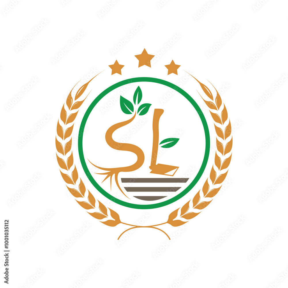 Letter St for sahabat tani or farmer friends vector design logo for plant seeds and things related to agriculture and plantations Letter St for sahabat tani or farmer friends vector design logo for plant seeds and things related to agriculture and plantations