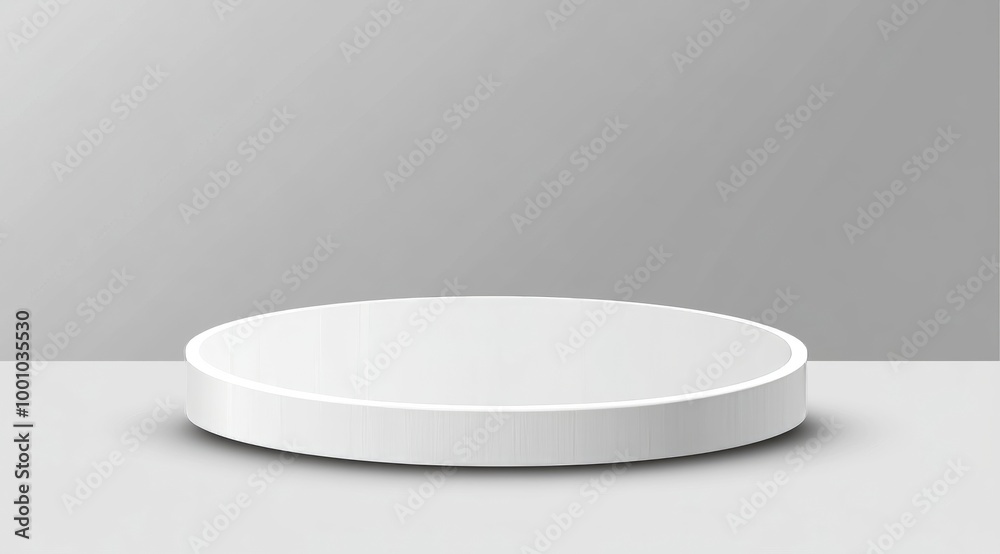empty white podium empty white podium