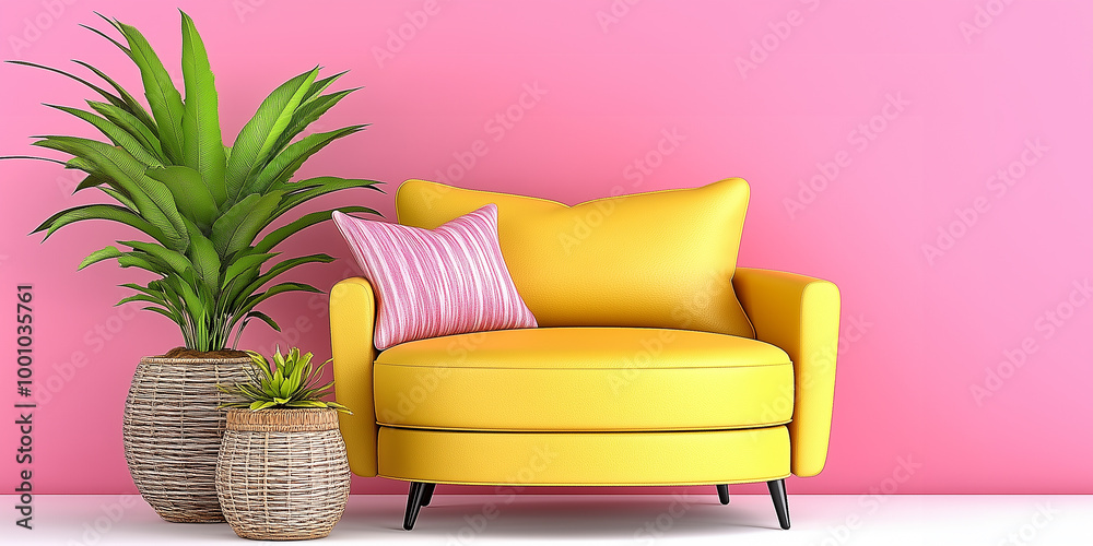 green and armchair with flowers green and armchair with flowers